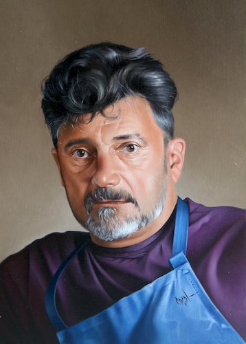 Auto portrait by Ricardo Casal